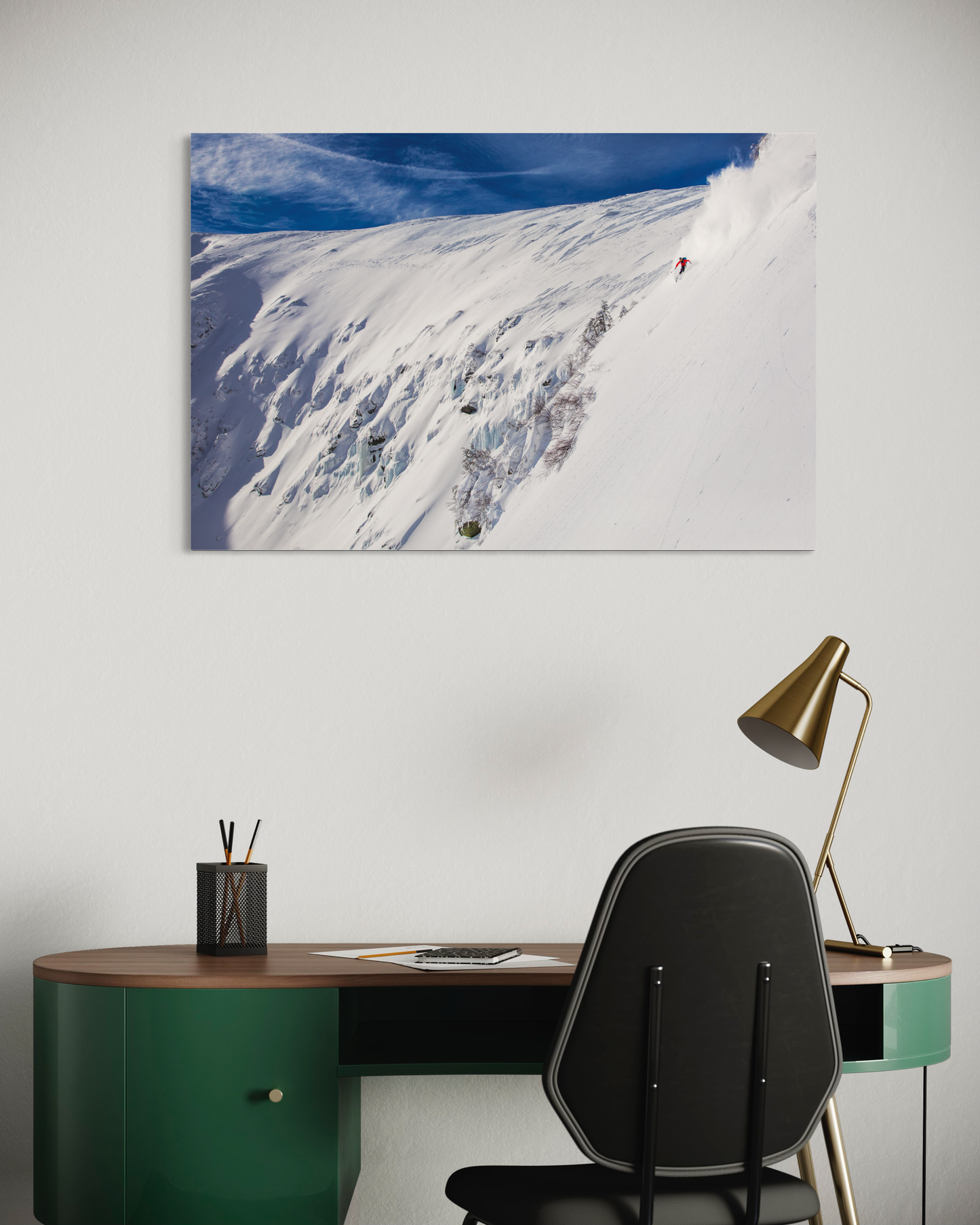 LIMITED EDITION - Early Season Tuckerman Ravine - 24x36" Acrylic Print