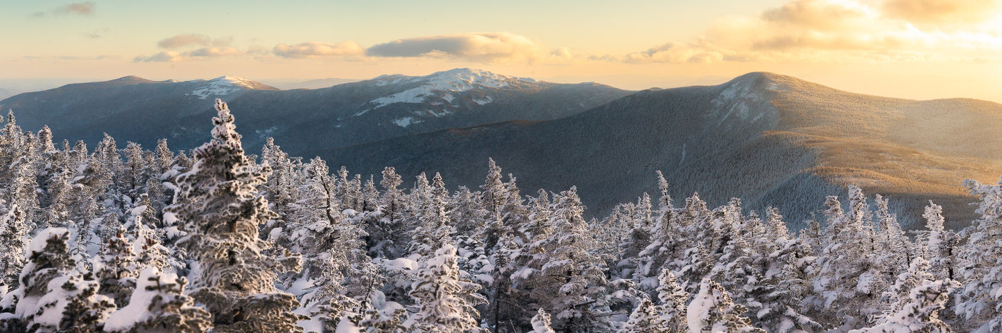 Western Maine Mountains Panorama