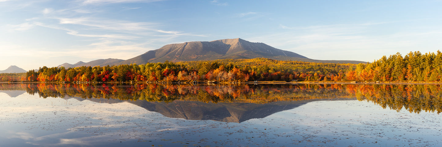 Katahdin Fall Foliage Panorama