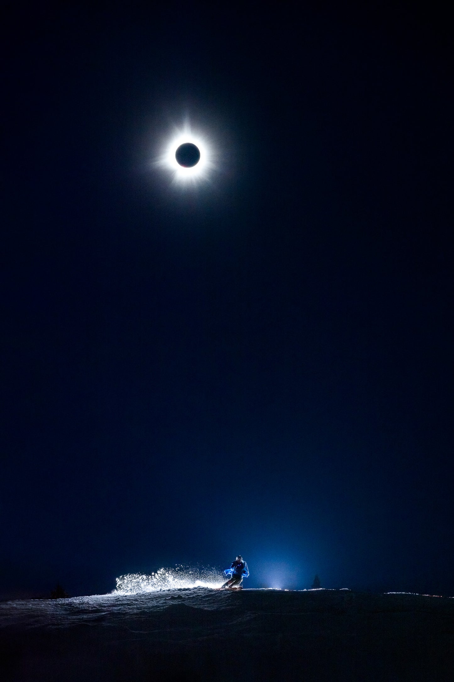 LIMITED EDITION - ECLIPSE - Skiing Under Totality Sugarloaf 2024
