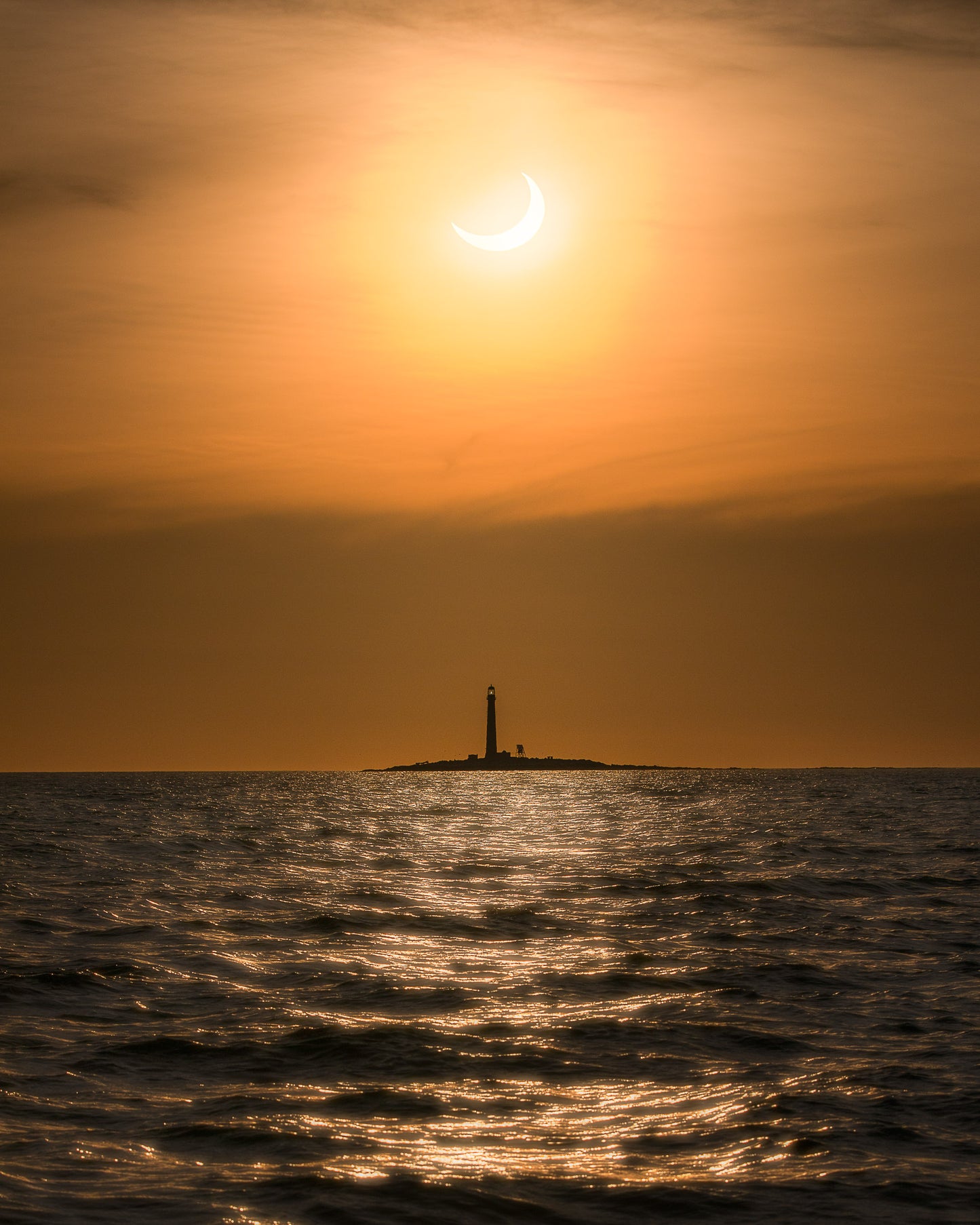Annular Eclipse over Boon Island