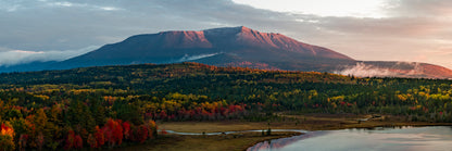 Katahdin Fall Aerial Panorama