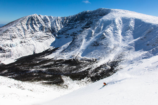 Skiing Baxter State Park