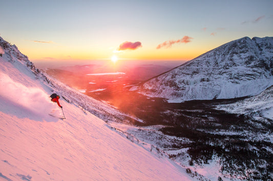 Sunrise Turns in Baxter State Park