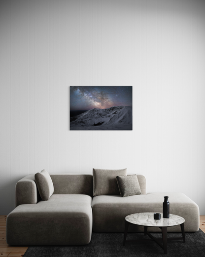 LIMITED EDITION - Katahdin Winter Milky Way - 24x36" Acrylic Print