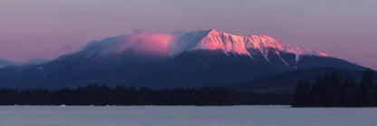 Katahdin Winter Sunrise Panorama