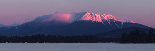 Katahdin Winter Sunrise Panorama