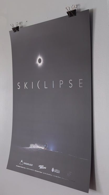 SKICLIPSE 18x24" Poster